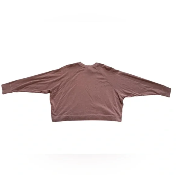 Vuori Sunnyside Crewneck Sweatshirt in Mauve Size Small - Picture 6 of 7